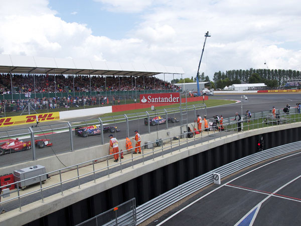 Silverstone Racing Circuit in Northamptonshire 